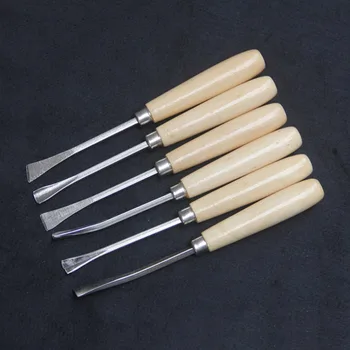 

6PCS Wood Working Carving Chisels Tools Gouge Skew Sculpting Tools Household DIY Hand Tools for Carpenter Quality