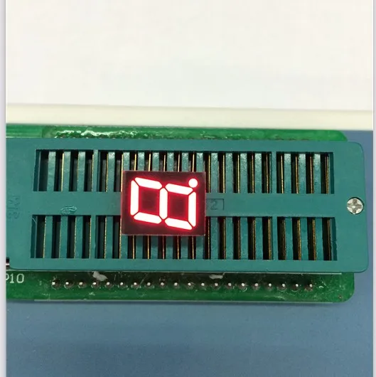 Бесплатная Доставка 100 шт. общим катодом светодиодный цифровой трубки 0.39 inch 1 бит цифровой дисплей трубки красного цвета Прямая продажа с