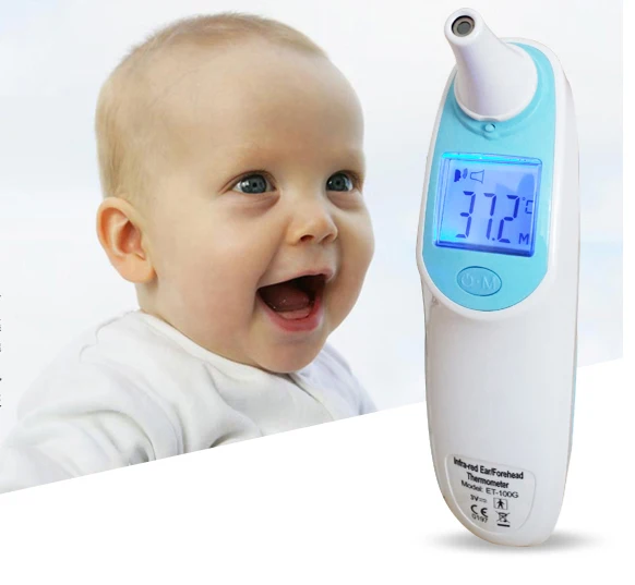 Infant Medical Thermometer Infrared Precision Ear Temperature Gun Baby