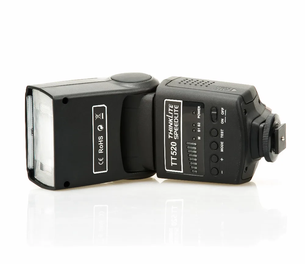 Godox TT520 Вспышка ThinkLite электронная накамерная Speedlite с софтбоксом Pc Sync разъем для Canon Nikon Olympus Pentax камера