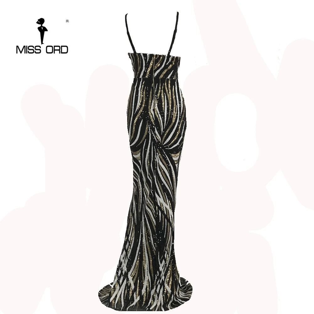Missord сексуальное изящное платье с v-образным вырезом и открытыми плечами, женское Макси платье для вечеринки FT8927