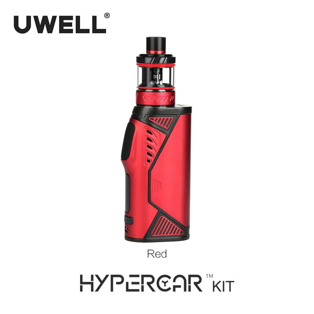 Набор для вейпа UWELL Hypercar 80 Вт с атомайзером 2/3 5 мл аккумулятором 18650 (без