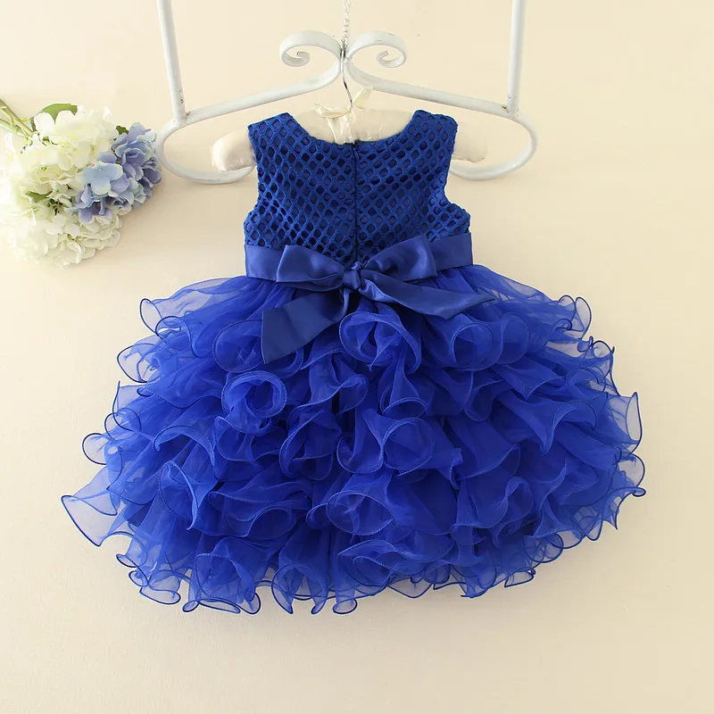 Кружевная блуза для маленьких девочек, рождественское платье подарок на день рождения и Свадебная вечеринка; платье для маленькой принцессы; костюм платье-пачка для девочек От 0 до 5 лет