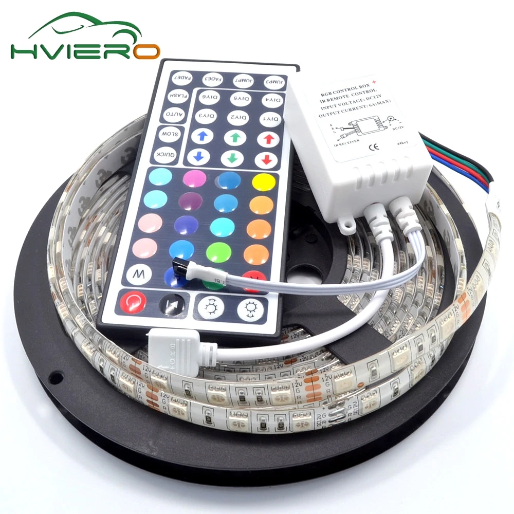 5M RGB LED Strip 5050 Waterproof 300Leds IP65 Flexible Lamp Holiday