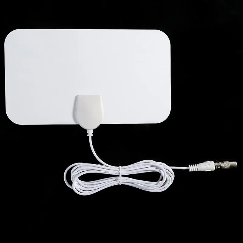 

HobbyLane Mini TV Aerial TV Surf HD TV Fox VHF UHF DVB-T2 25DB Receiver Indoor Free Digital TV Antenna 80 Miles HDTV Antena d25