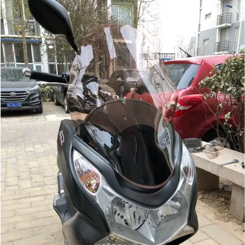 Модифицированный мотоцикл pcx ветровое стекло экран Обтекатели для honda pcx 125 150 2013