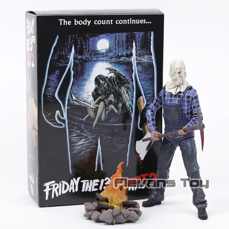 NECA Friday the 13th Jason Voorhees " ПВХ фигурка Коллекционная модель игрушки - Цвет: Part 2