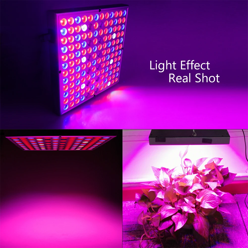 Растущие лампы светодиодный свет для выращивания 45 Вт AC85-265V полный спектр растительного освещения Fitolampy для растений цветы выращивание