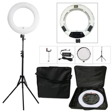 Yidoblo White FS-480II 5500K Bio-color Camera Photo/Studio/Phone/Video 18” 480 LED Ring Light LED Lamp+ 2M tripod +Soft bag Kit