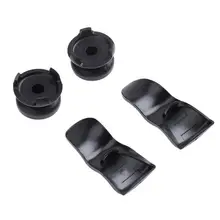 4 pcs Silicone L2 R2 Extensores de Gatilho Botões Kit Para PS4 Protetor Acessório Jogo Controlador Joystick Thumbstick Caps Caps