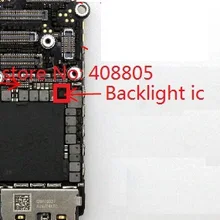 10 шт./лот для iPhone i6 6G 6plus 6+ 6 p 6plus U1502 подсветка IC чип DY 12pin на логической плате fix items