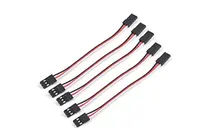 Fpv 5 Pcs 10cm Extension Lead Wire Cable Male To Male Kk Mk Mwc Flight Control