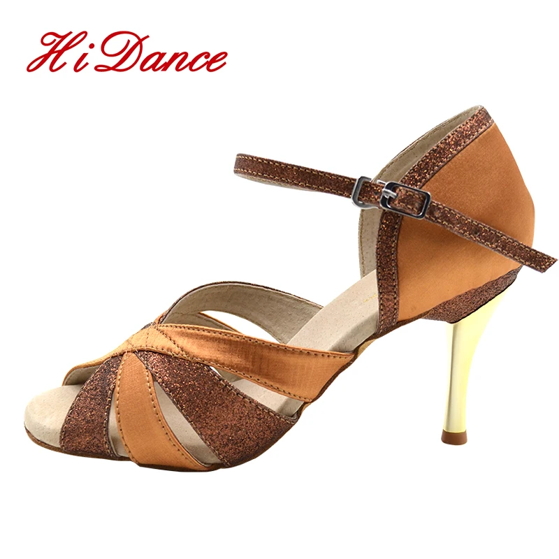 tan wide heels