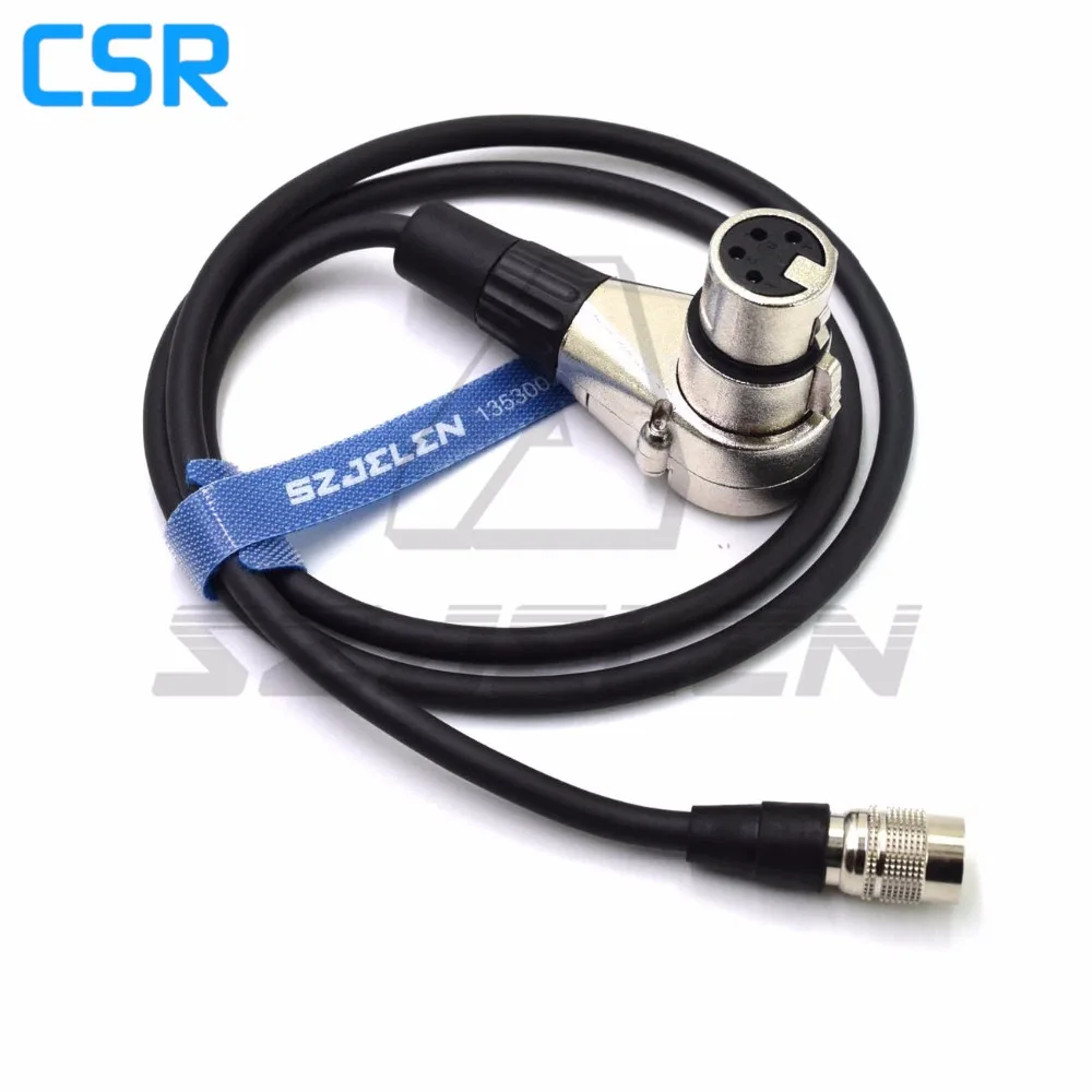 Sony/ ARRI AMIRA camera Hirose 4 pin 12V Выходная мощность к xlr для Panasonic/ tvlogic 075/170A кабель питания