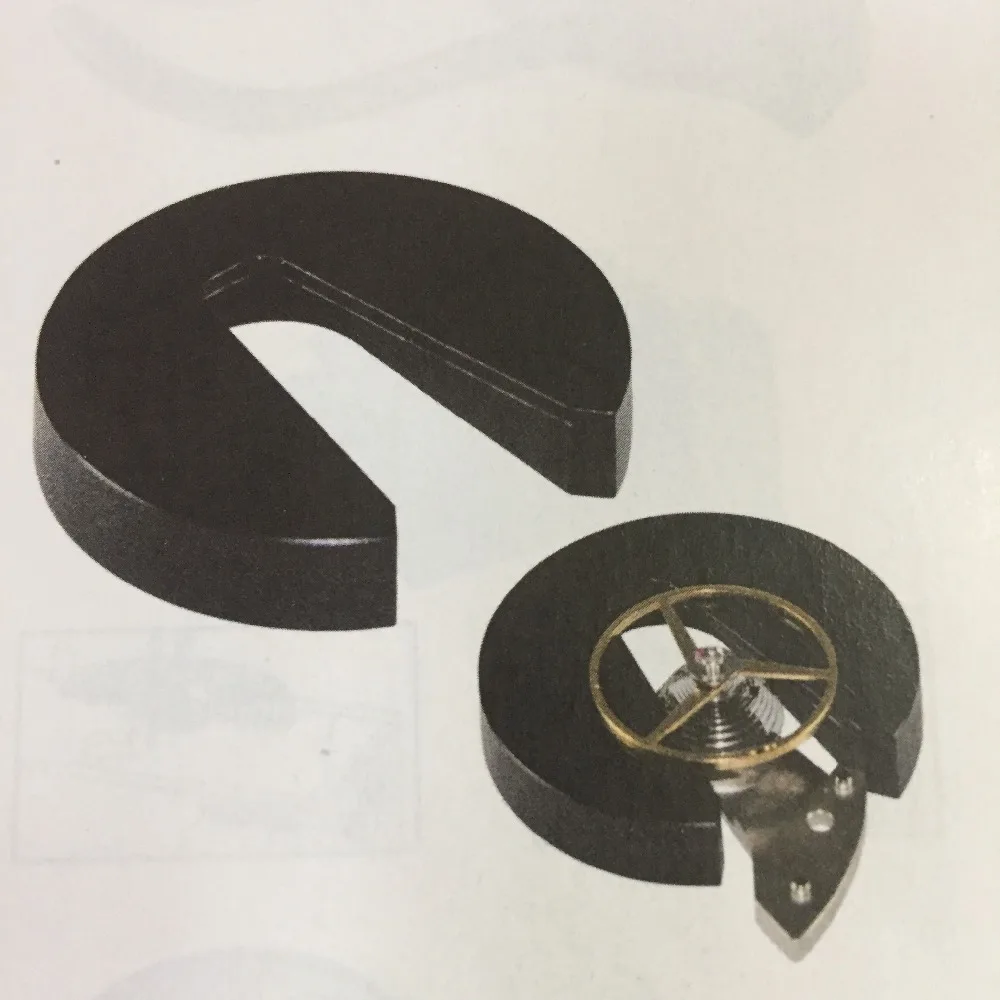 BERGEON 7990 поддержка для очистки импульсного pin soport para limpiar los elipses инструменты для часов