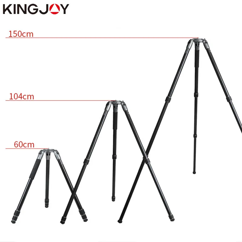 Штатив KINGJOY A65/A68 из углеродного волокна для камеры официальный Трипод монопод Dslr