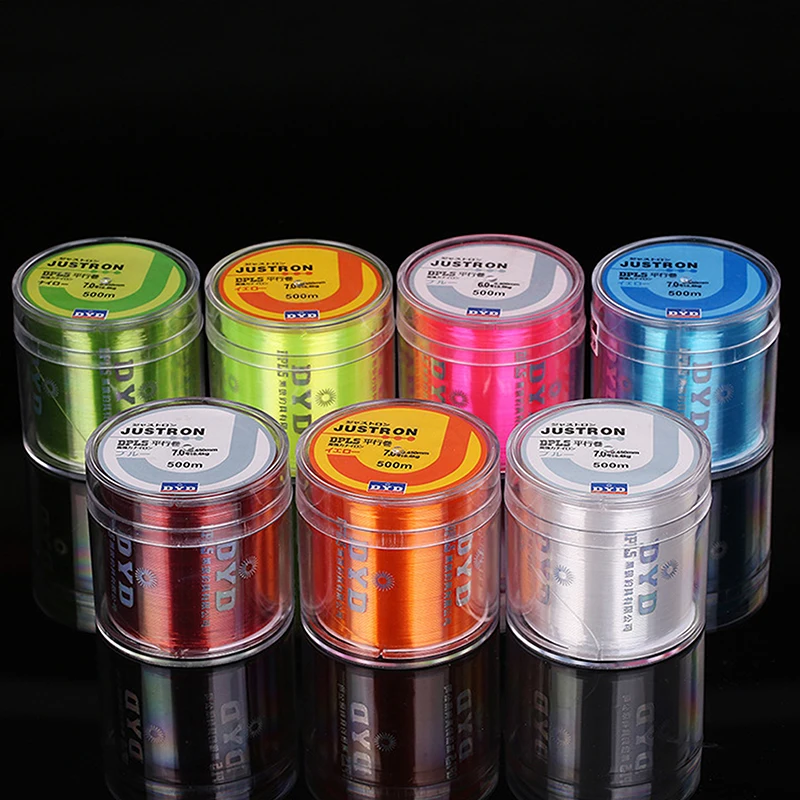 

2pcs/lot Good Deal Fishing Line 500M Nylon Line Fishing Rock Fishing Telescopic Rod CASTING Rod Smooth Multifilament Line Gifts