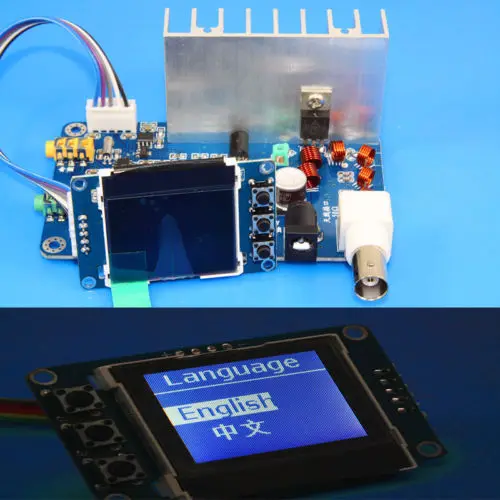 

Assembled 12V 7W PLL Stereo FM Transmitter 76M-108MHz Digital LED Radio Statio