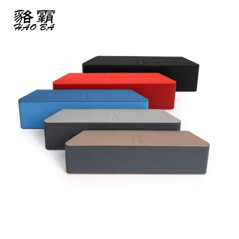 

HAOHA German high-end wireless Bluetooth speakers 4.0 outdoor subwoofer radio High Power Portable audio Card Bluetooth speakers