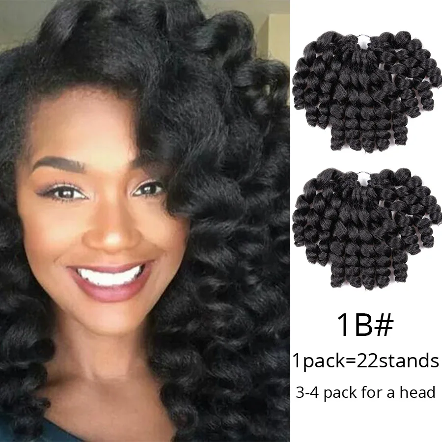 alileader short jamaican bounce curl hair black blonde brown wine red afro  crochet braid synthetic curly hair extensions 22roots