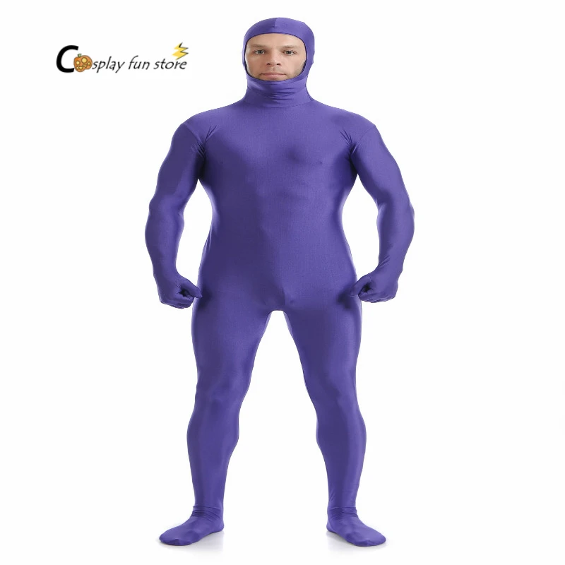 Cosplay&ware Pink Joji Zentai Suit Open Face Catsuit Halloween Costumes Adult Bodysuit Customized Stage Unitard Dance Wear -Zentai shop online