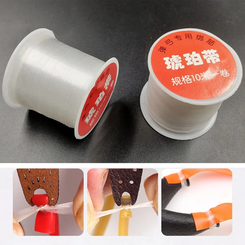 

100cm 1PC Universal Rubber Band Elastic Latex Tube Flat Replacement Outdoor Hunting Shooting Accessories For Slingshot