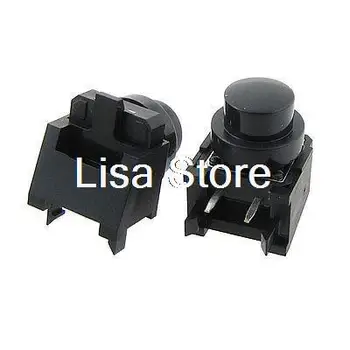 

10pcs Right Angle Momentary Tactile Push Button Switch Non Lock 12x12x13mm w Cap