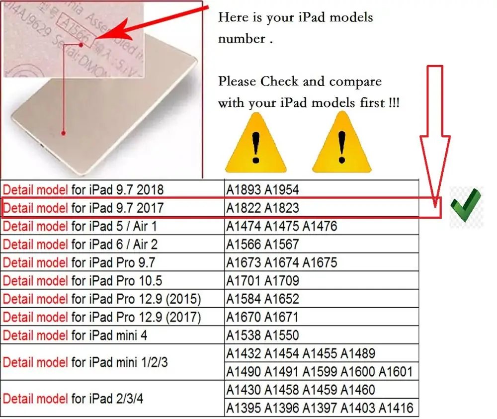 Teclado sem Fio para Ipad Novo Abs Capa para Ipad 2023 9.7 A1822 A1823 Case - Imagem 2