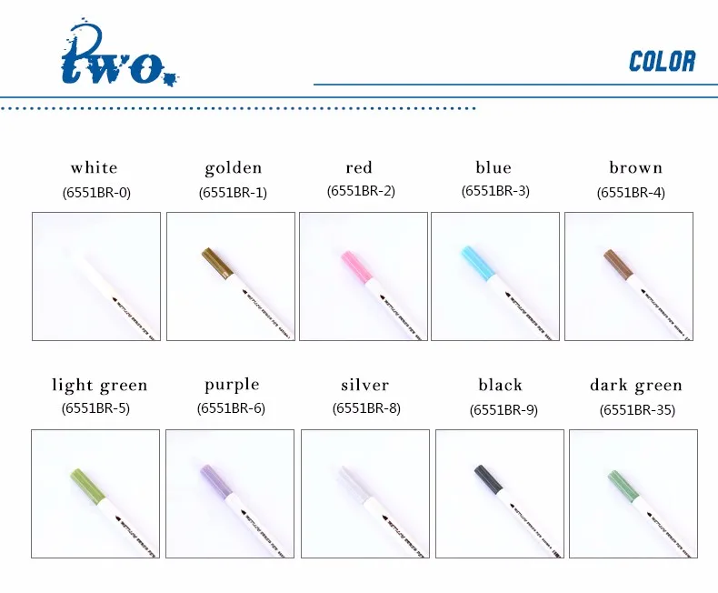 STA 10 Цвета 1-2 мм металлик рисования маркером DIY Скрапбукинг ремесла мягкие Кисточки ручка Фломастеры для рисования набор для канцелярские школы