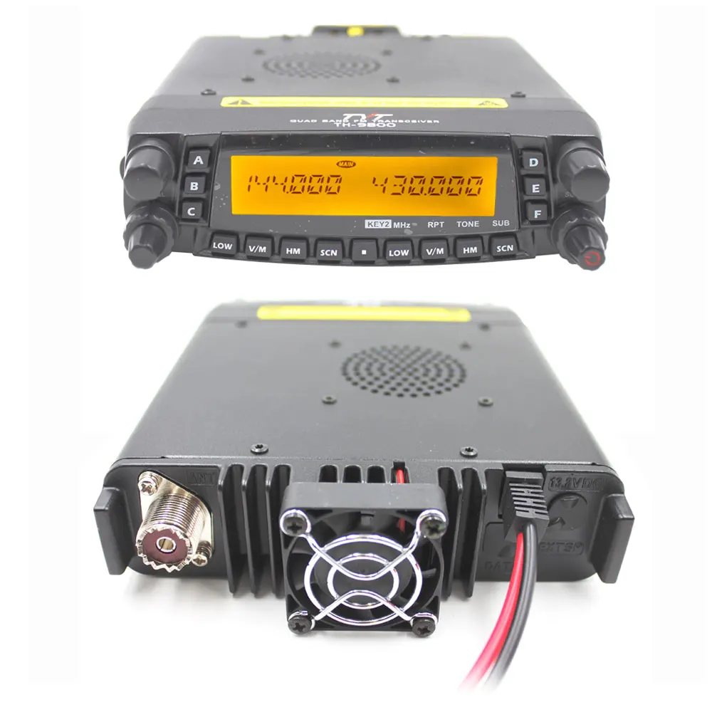 Latest version TYT TH-9800 50W Quad Band 29/50/144