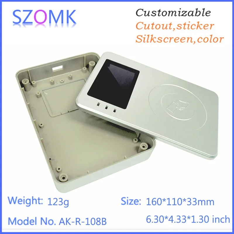 szomk IC card reader plastic enclosure for electronics project plastic sensor junction box distribution box instrument case plastic housing for pcb (7)