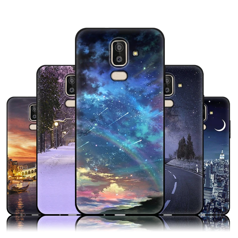 JURCHEN чехол для телефона Samsung J8 Galaxy j8 мягкий тпу силиконовый 2018 J810 J810F чехлы|Бамперы|