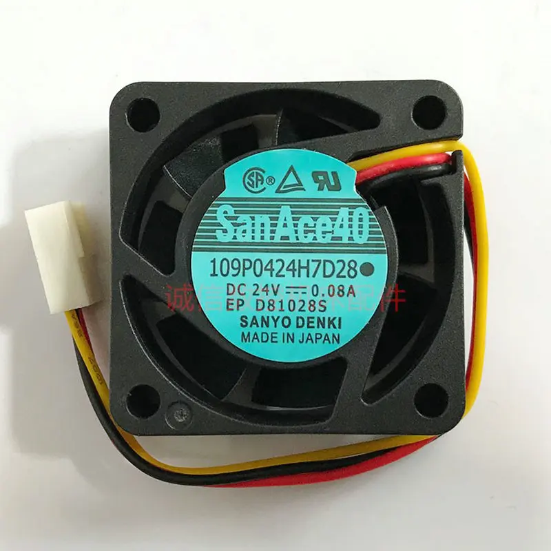 

New SanAce40 24V 0.08A 109P0424H7D28 4015 Inverter fan