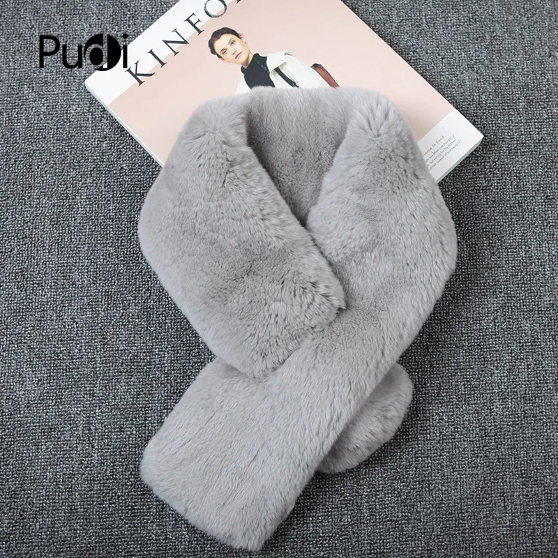

SCM039 Rex rabbit fur Scarf Scarves Neck Warmer Wrap Cape Shawl Poncho snood many colors snood