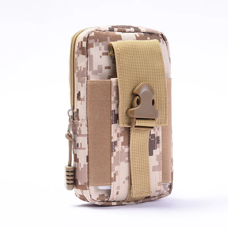 Модная сумка на пояс для мобильного телефона, тактическая сумка для выживания, специальная камуфляжная мужская сумка на пояс - Цвет: A6