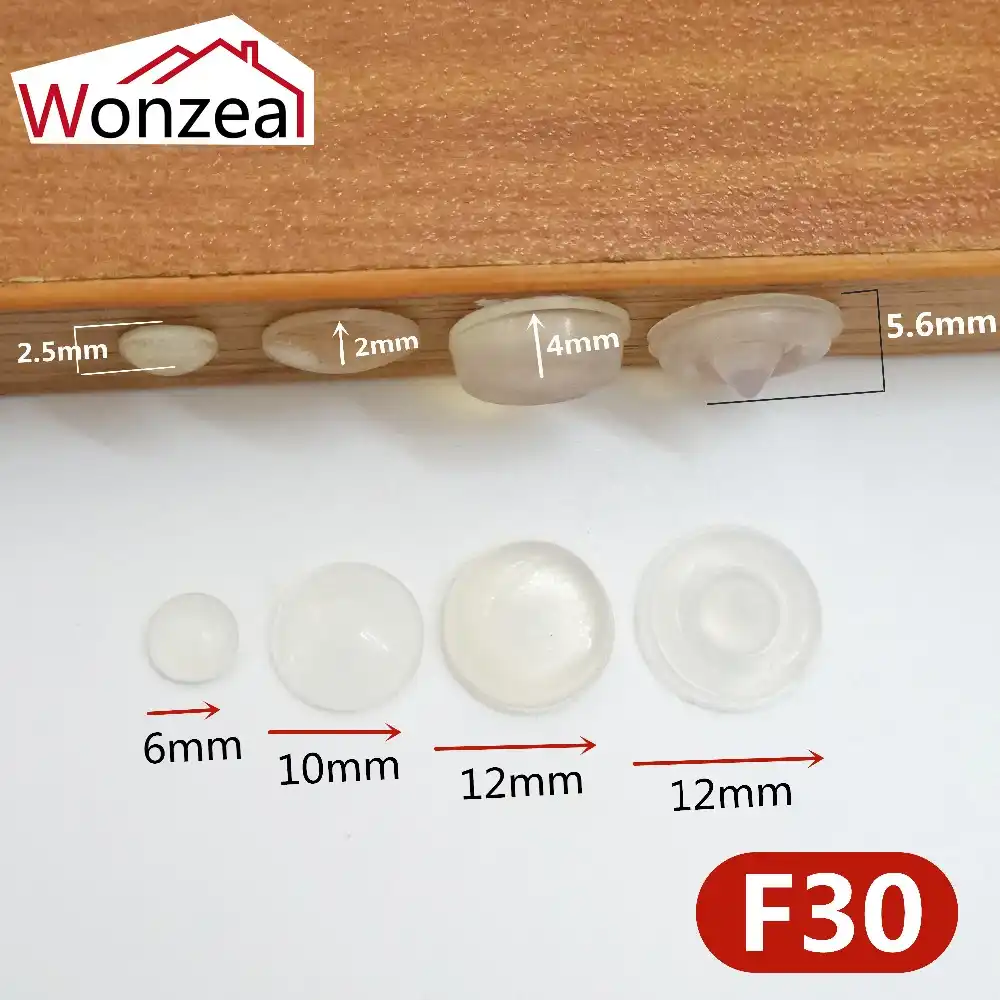 Cabinet Door Bumper Of Various Size Of Silicone Material For