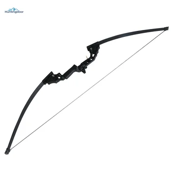 

Junxing Black 40lbs Takedown Recurve Bow Aluminium Alloy and Fiberglass Outdoor Hunting Shooting Right Hand Bow Teens and Adults