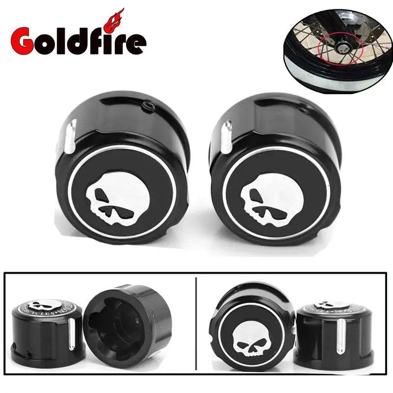 harley davidson axle caps