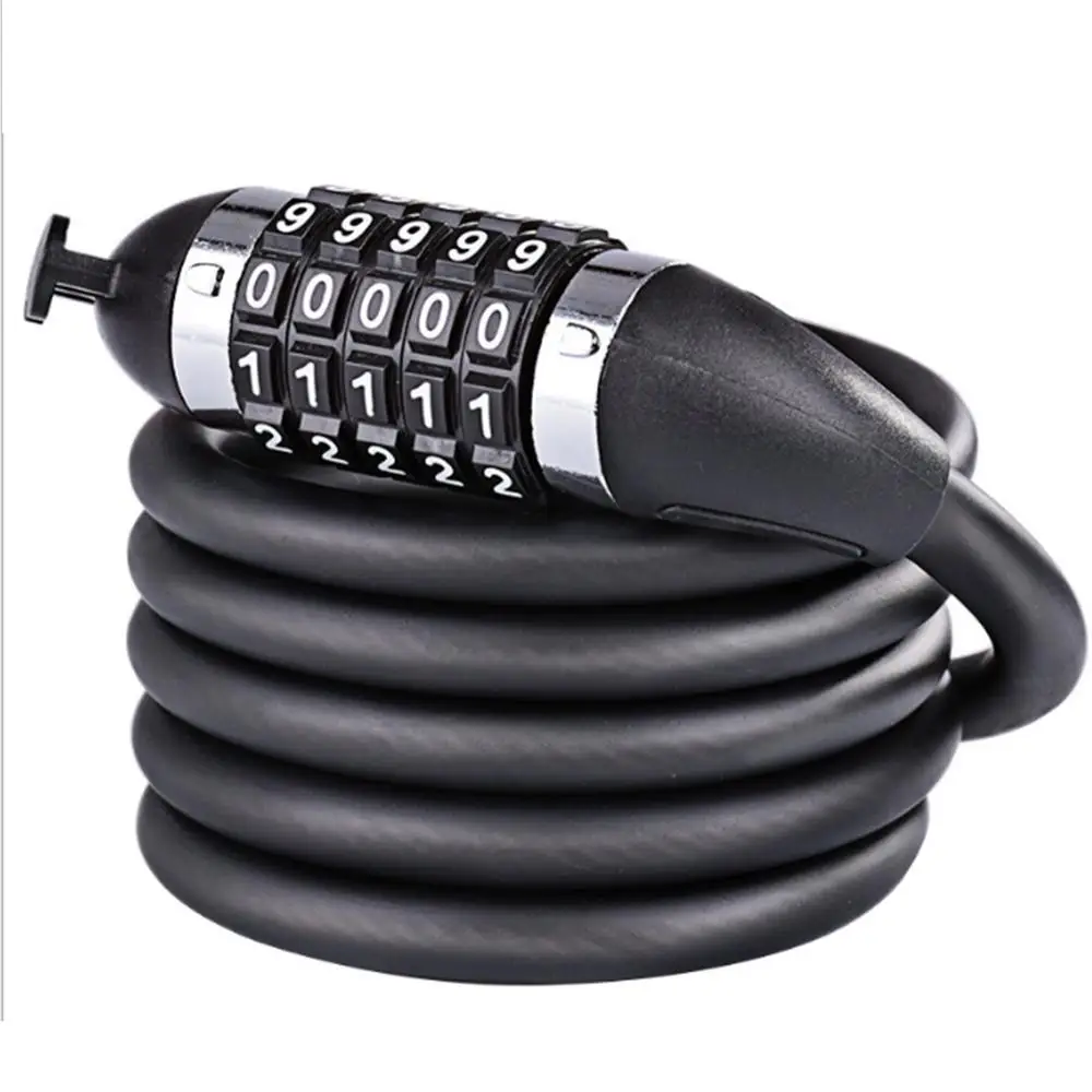 

Cyrusher Bicycle Lock Anti-theft Mountain Bike Password Lock Cable Lock Bicycle Riding Accessories Universal Electric Bike 1.2m