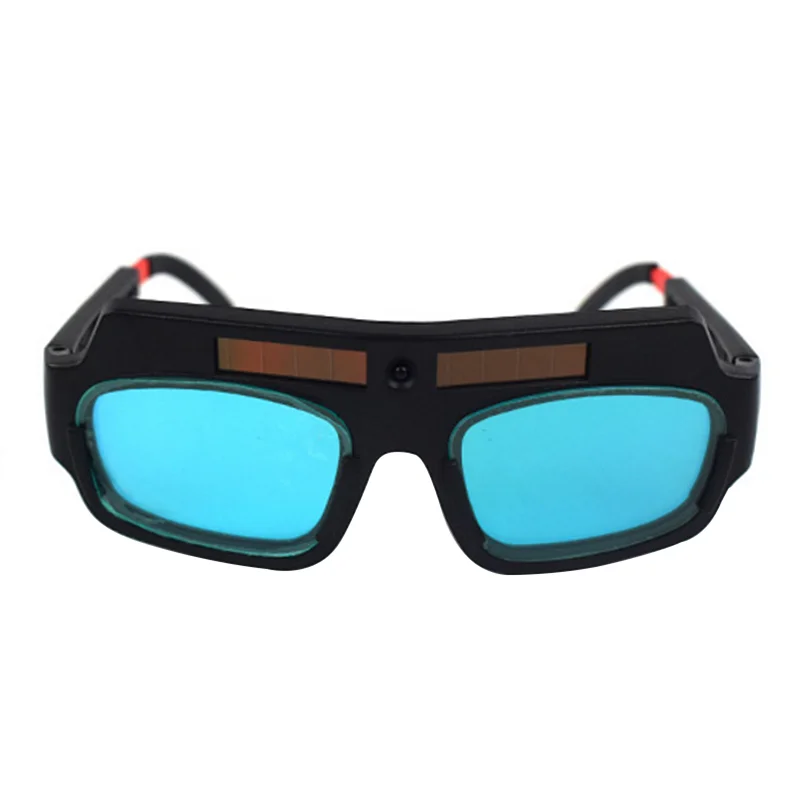 

Solar Powered Welding Glasses Auto Darkening Mask Helmet Goggle Welder Arc PC Lens Great Goggles for Welding Protection