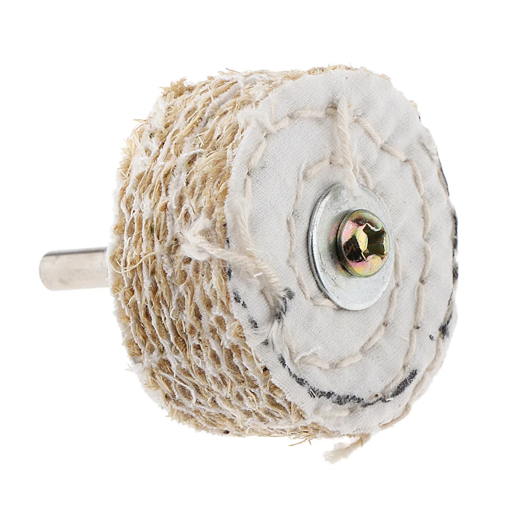 1 Piece -Assorted Linen Polishing Grinding Buffing Wheel Brush for Polisher Machine Replacements /Accessory
