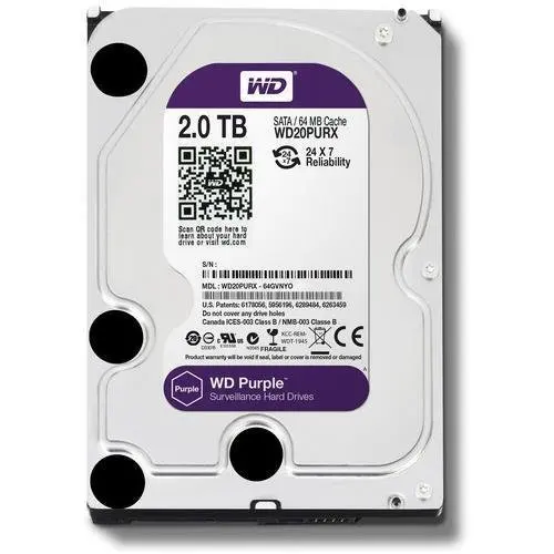 WD purple 3.5 дюймовый SATA 1 ТБ 2 3 4 6 жесткий диск создан для 24/7 всегда на наблюдения