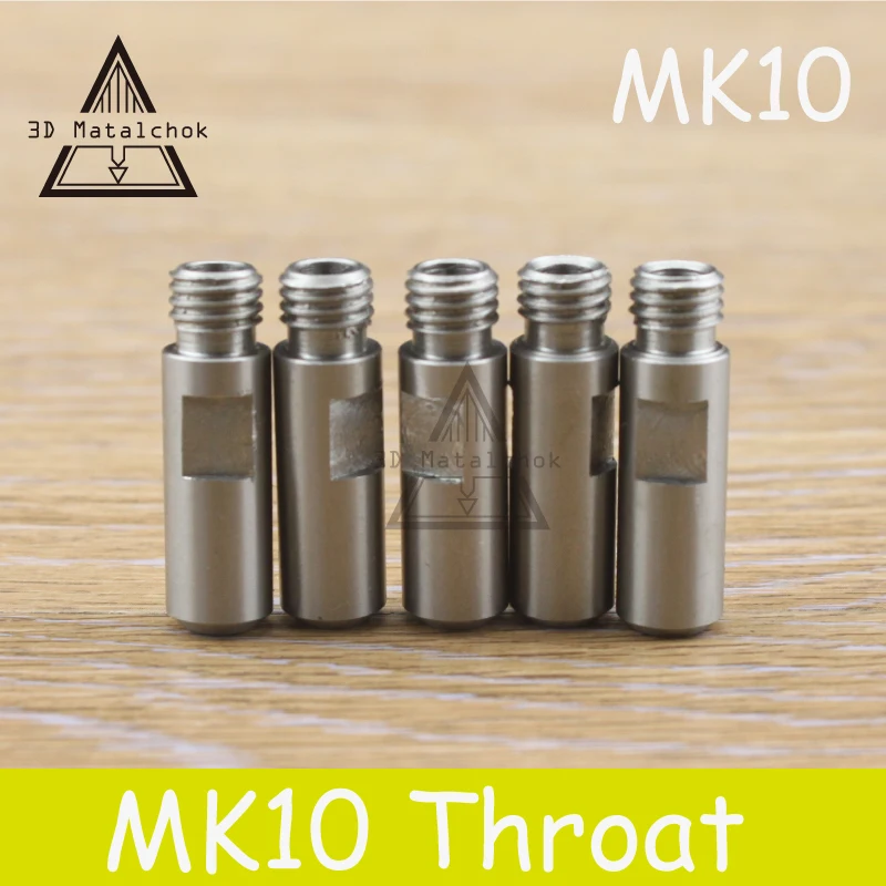 Горячее предложение! 1 шт. MK10 экструдер M7 резьба горло бочка с PTFE тефлоновые трубы для MAKERBOT 2 3d принтер