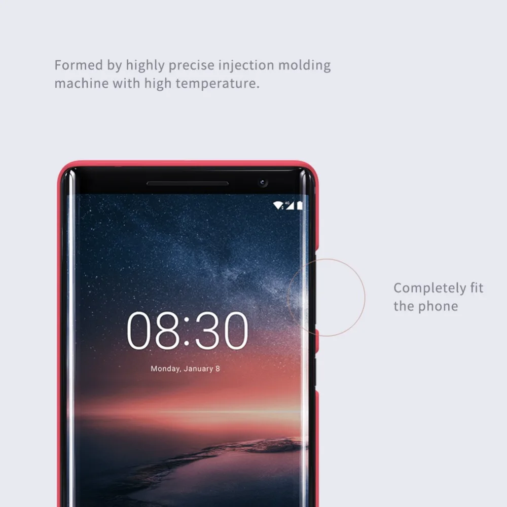 Для чехол для Nokia 8 Sirocco NILLKIN супер матовый защитный ПК Жесткий пластиковый Чехол