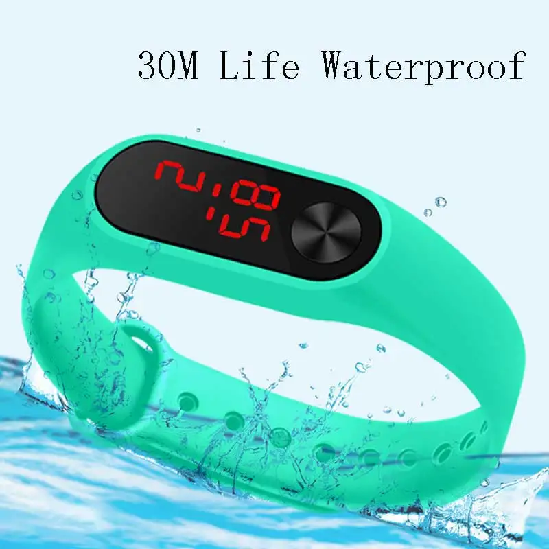 Children Digital Bracelet Silicone Sports Timer Electronic Watch Boy Girl Universal Watch Relogio Infantil Montre Enfant 1 Children Digital Bracelet Silicone Sports Timer Electronic Watch Boy Girl Universal Watch Relogio Infantil Montre Enfant 2