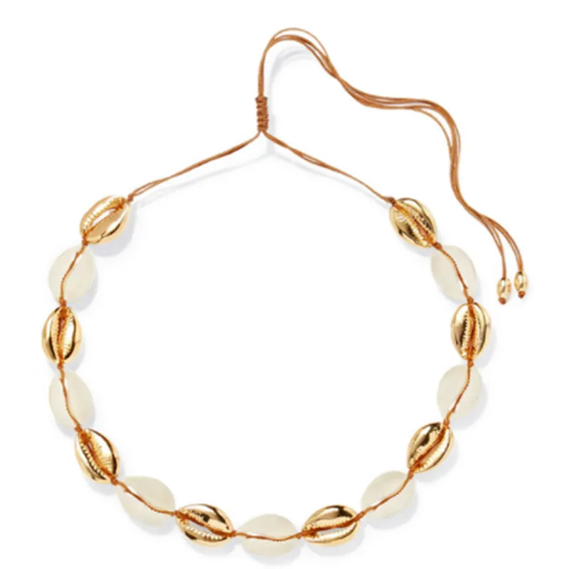

boho Puka Natural cowrie Shell necklace women one direction statement colar feminino punk bijoux choker bts acessorios necklace
