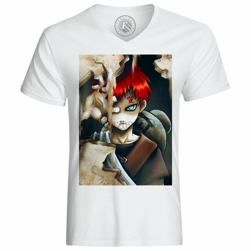 

T-shirt gaara du sable naruto manga bouclier de sable