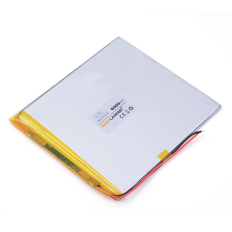 large capacity 3.7 V tablet battery 36116135 6000 mah each brand tablet