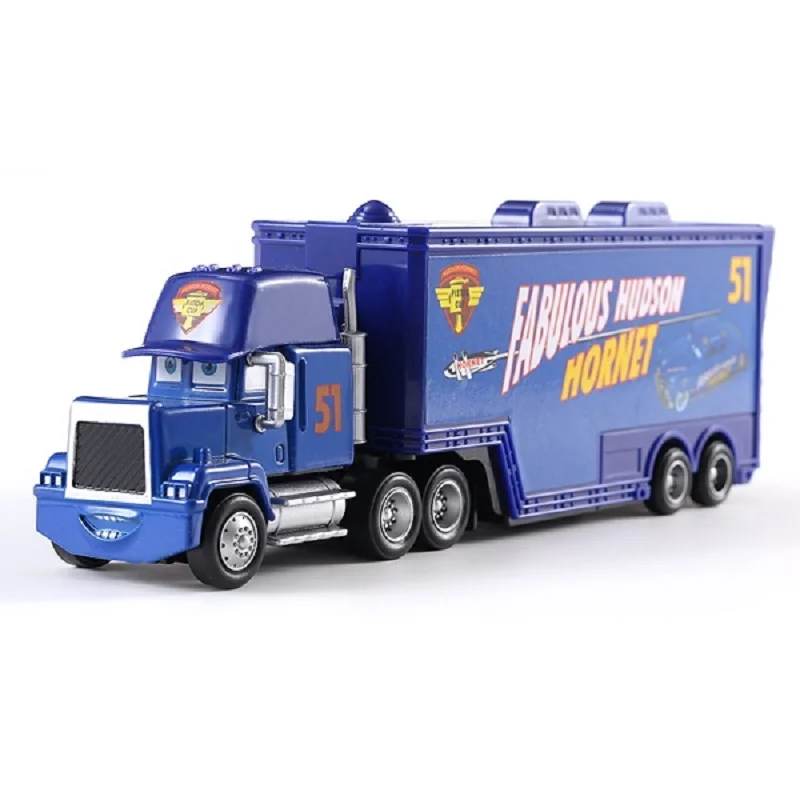 Тачки disney Pixar тачки Mack Uncle № 51 сказочная игрушка Hudson Hornet Diecast автомобиль свободный 1:55 в Дисней Тачки 3