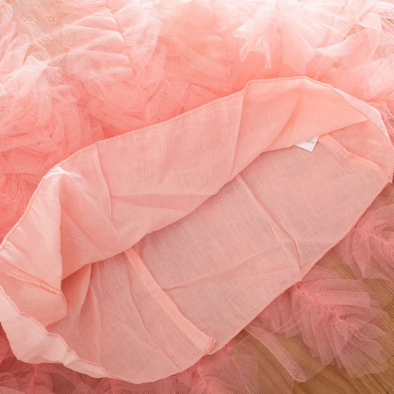 Princess Dress Lace Flower Clothing Fluffy Baby Girl Clothes Cake Smash